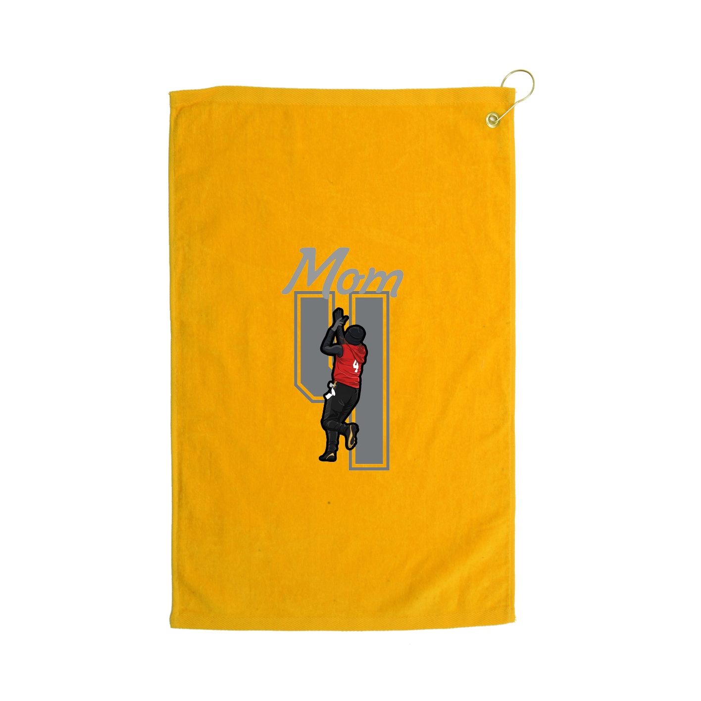 Golf Towel — Mothers Day Shirsey in Gold