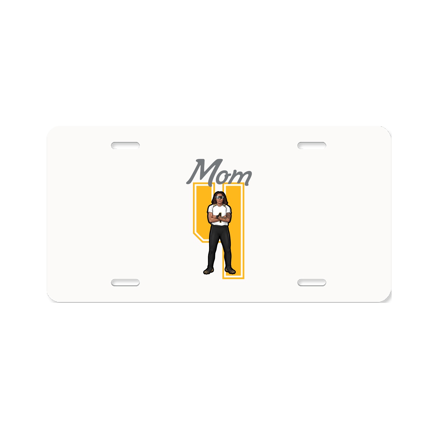License Plate — Mothers Day Shirsey in Classic