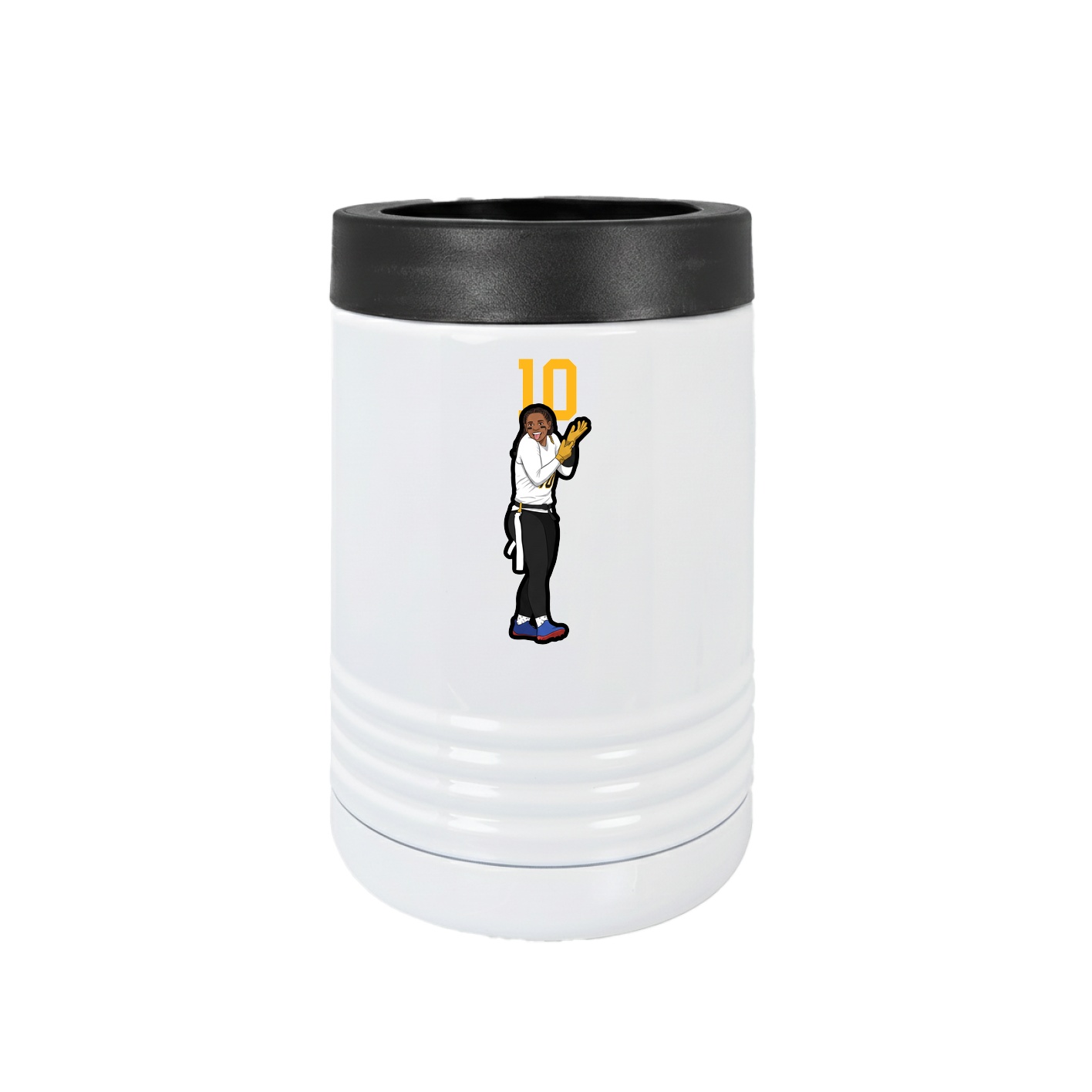 Beverage Holder — Number Top in White