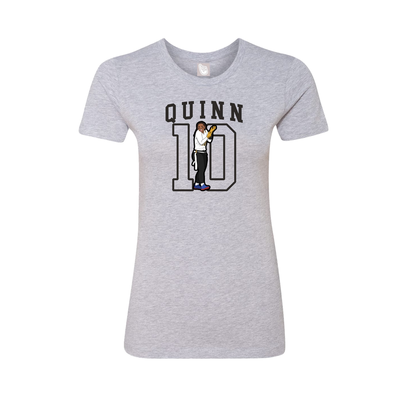 Womens Tee — Shirsey in Grey