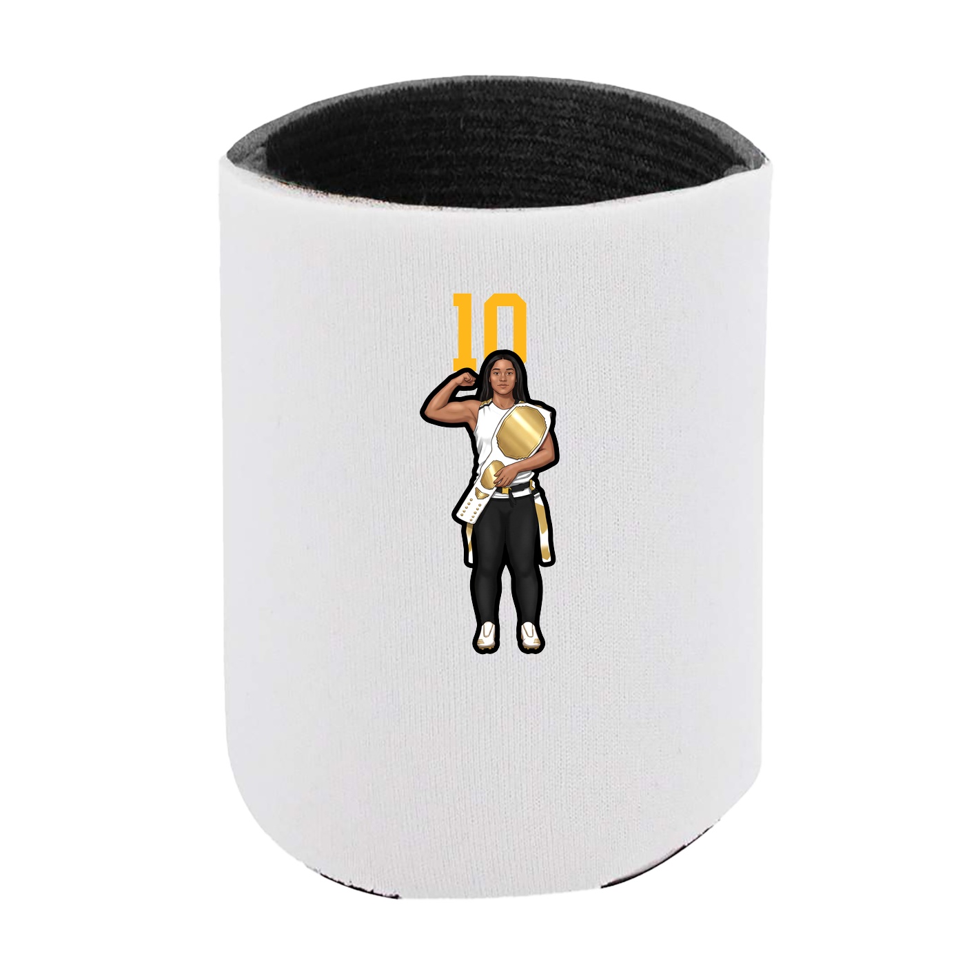 Can Holder — Number Top in White