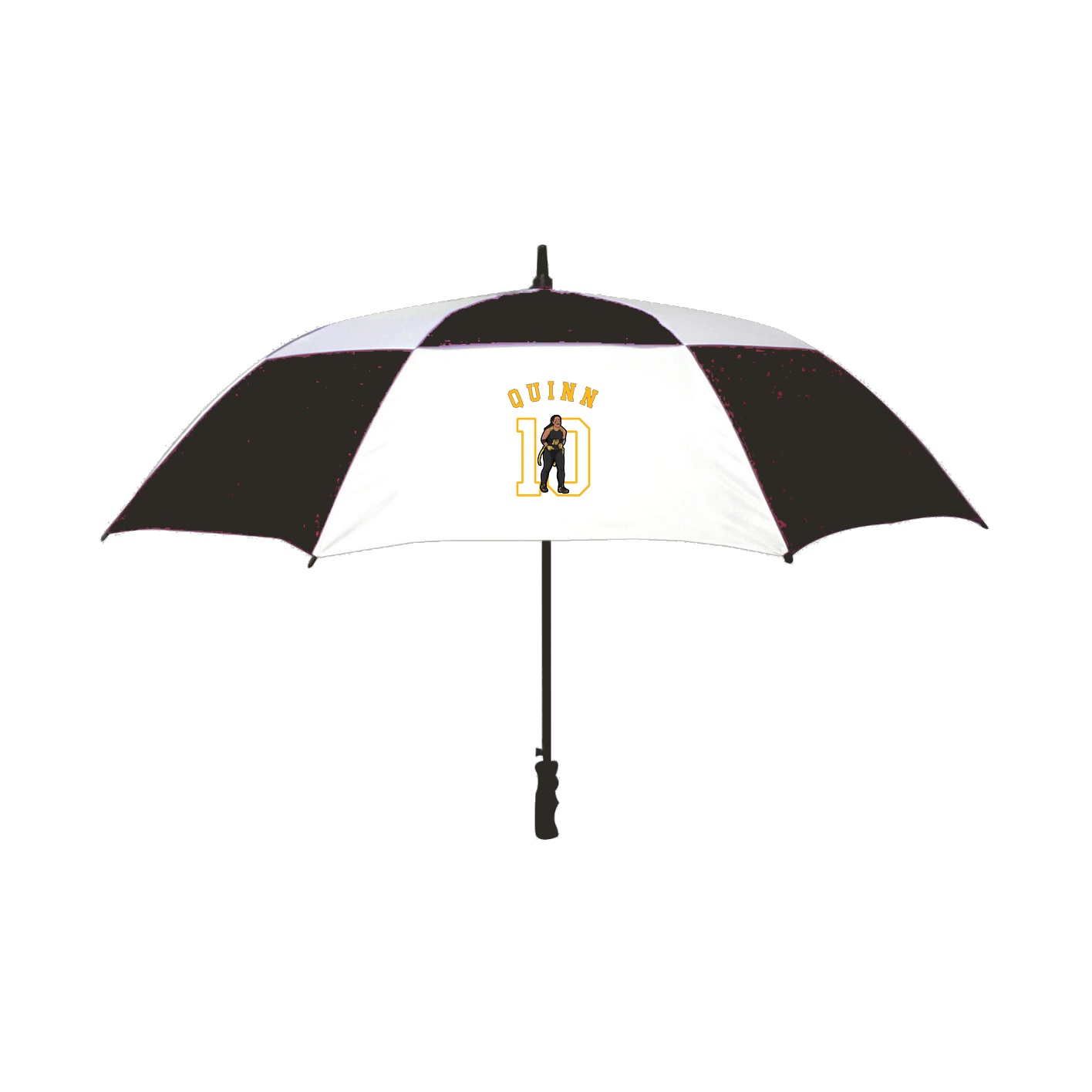 Golf Umbrella — Shirsey Arch in Black