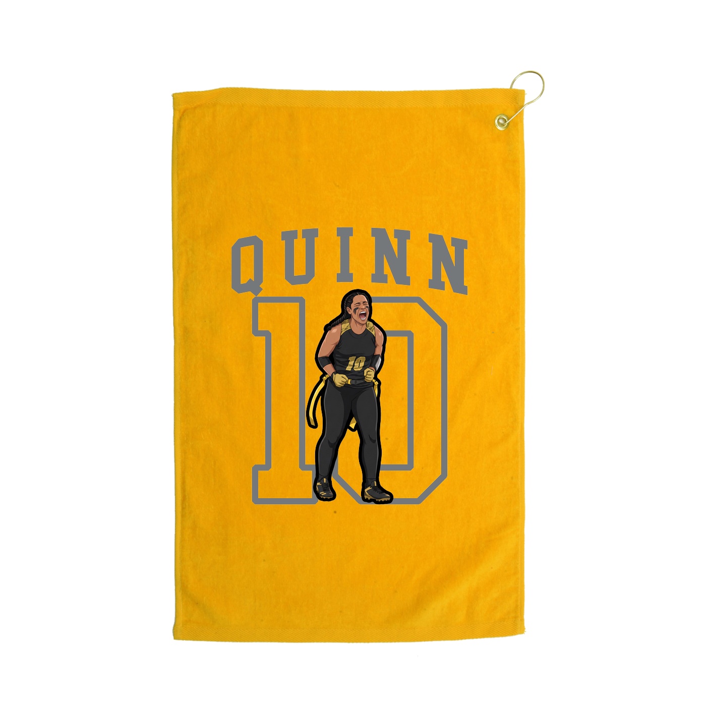 Golf Towel — Shirsey in Gold