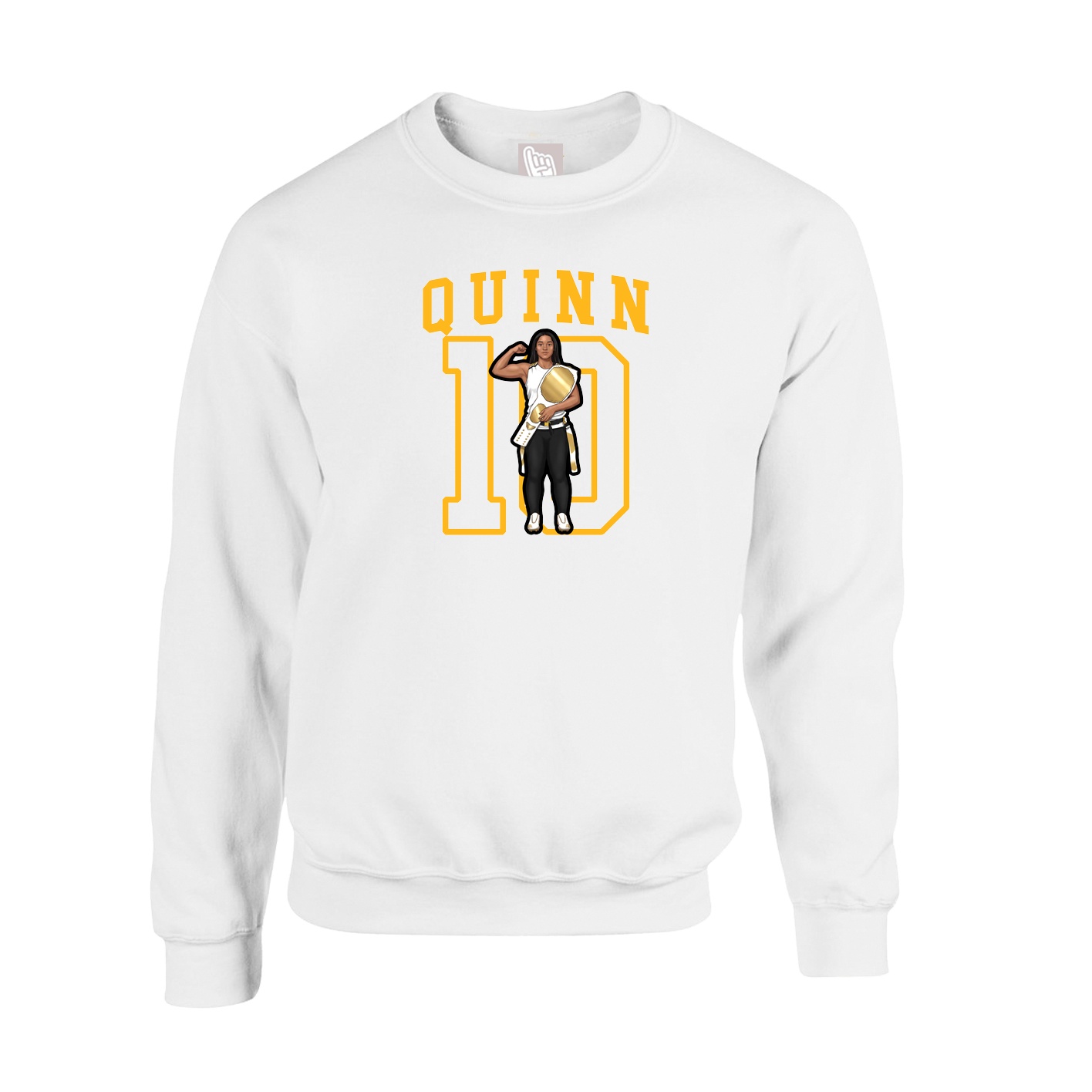 Fleece Crew — Shirsey in White
