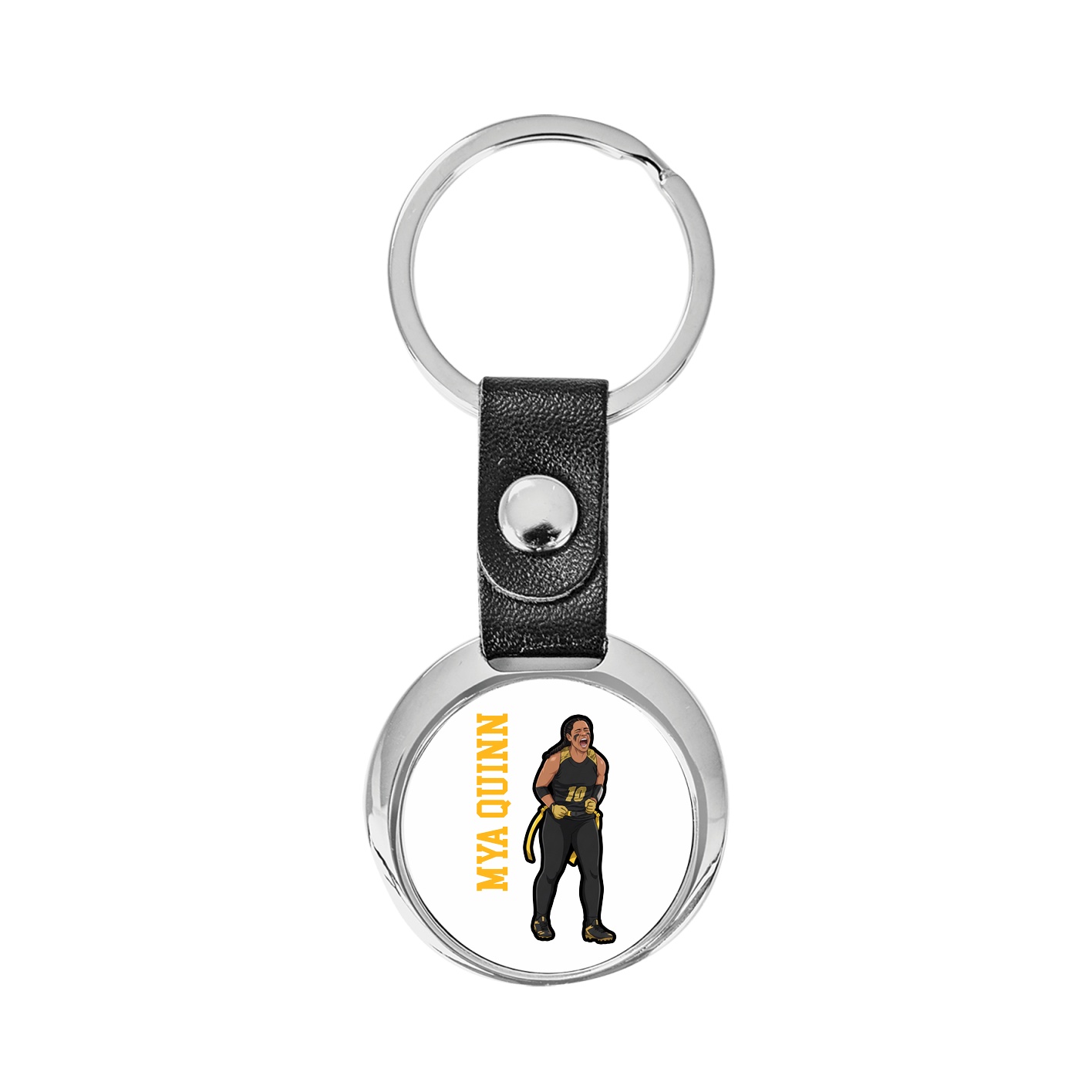 Key Chain — Name Vertical in Classic