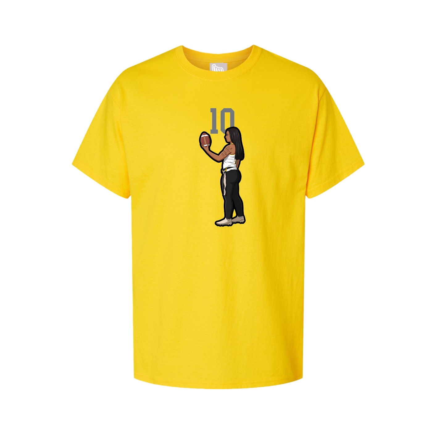 Tee — Number Top in Gold