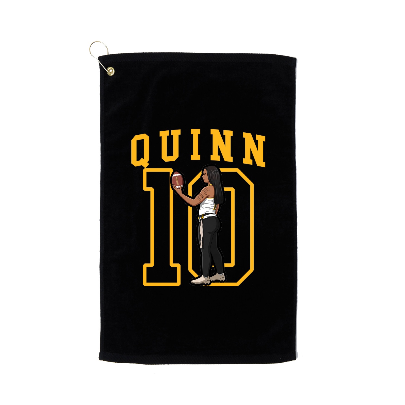 Golf Towel — Shirsey in Black