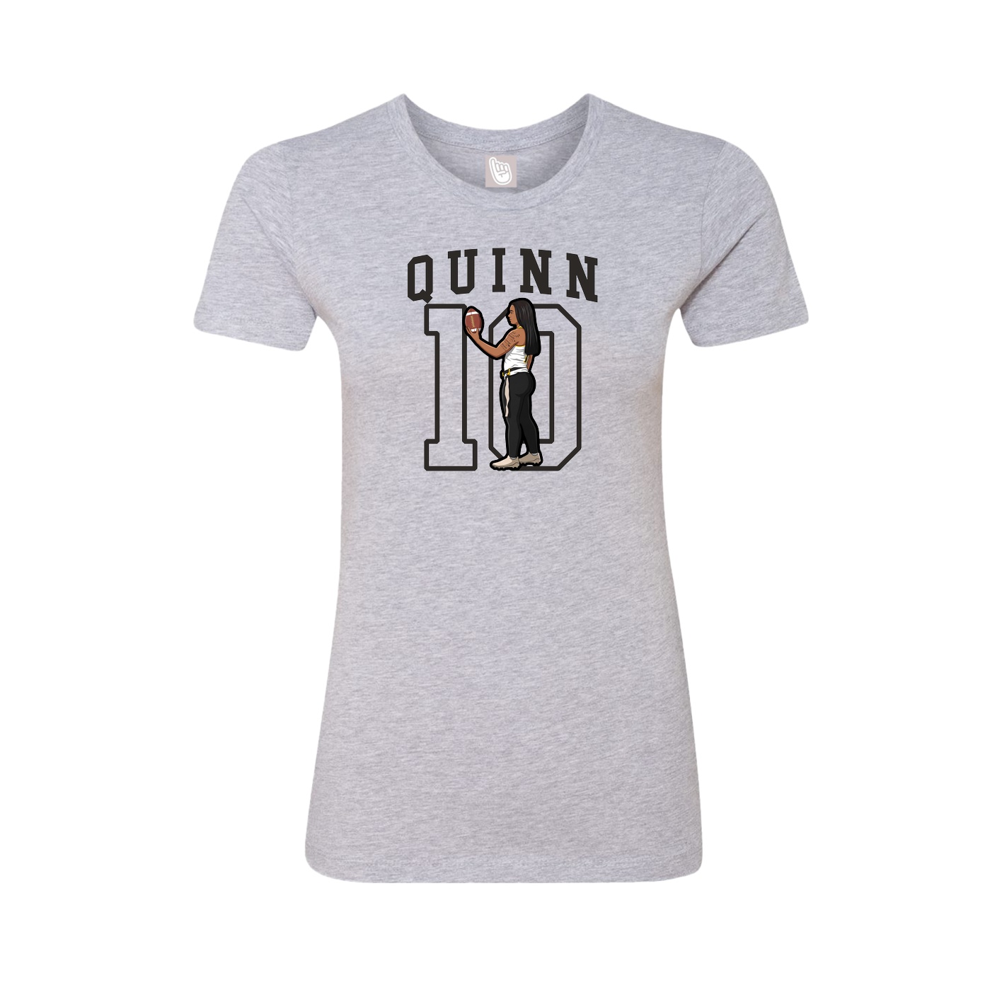 Womens Tee — Shirsey in Grey