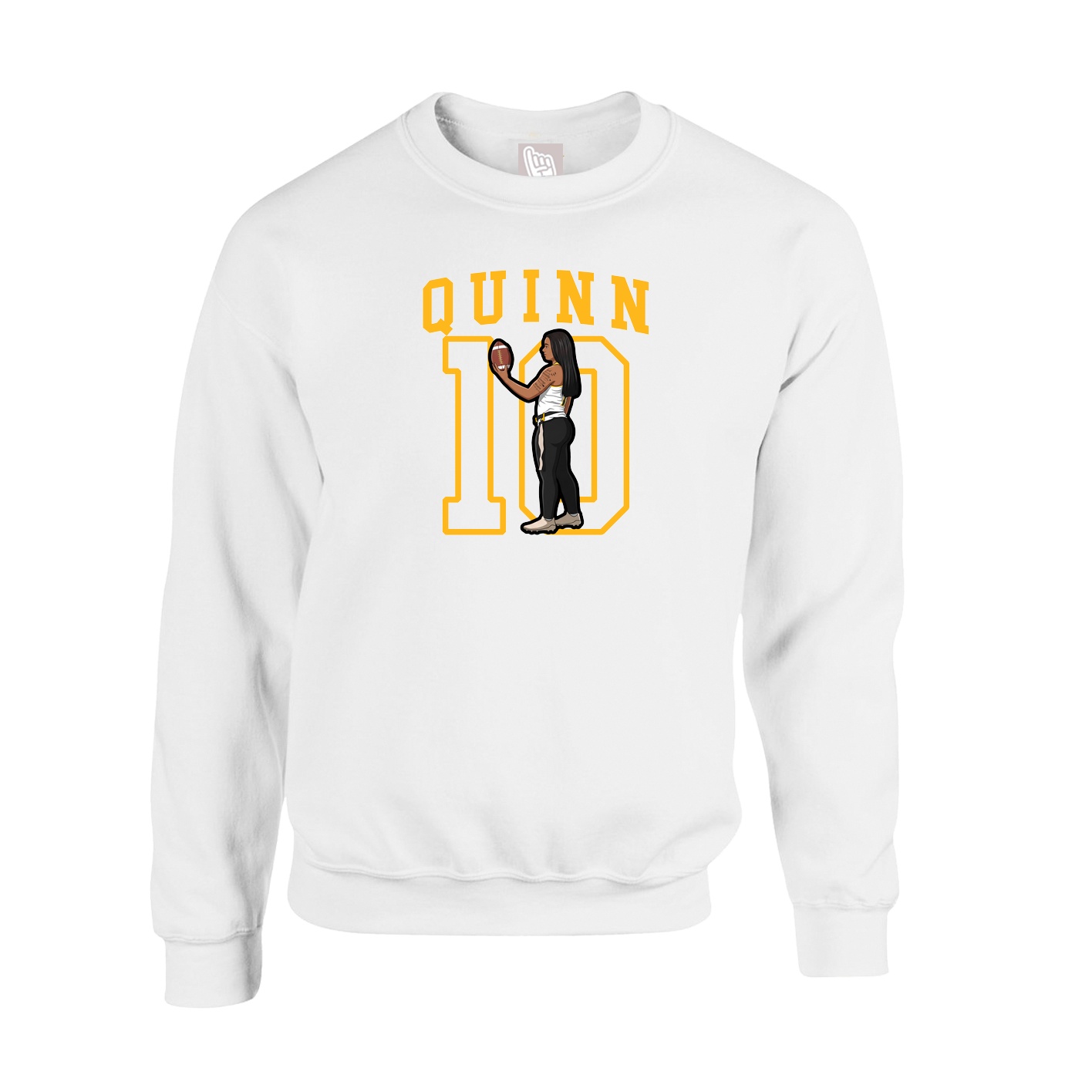Fleece Crew — Shirsey in White