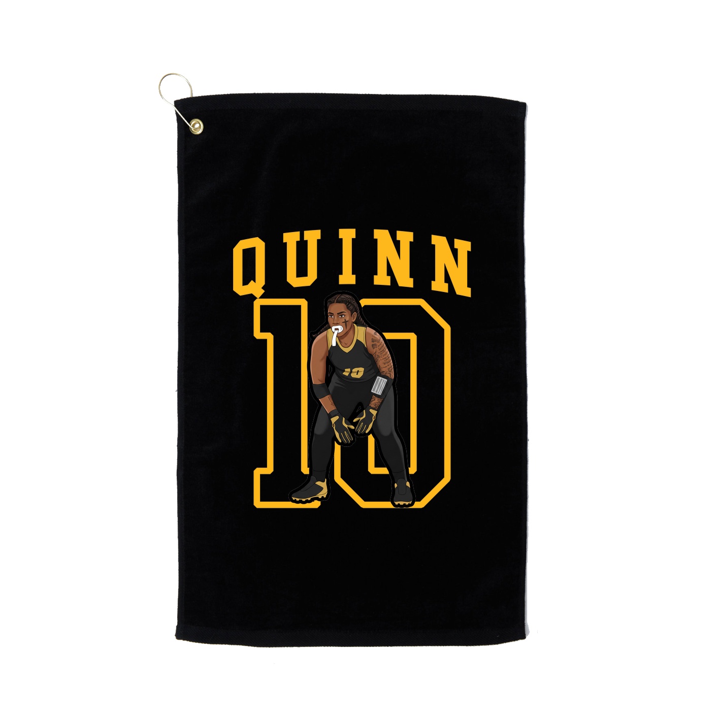 Golf Towel — Shirsey in Black