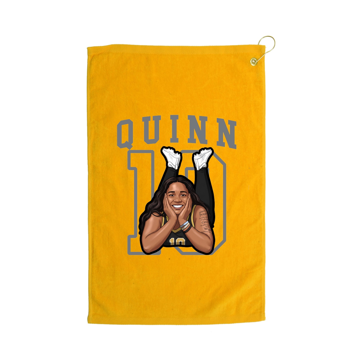 Golf Towel — Shirsey in Gold