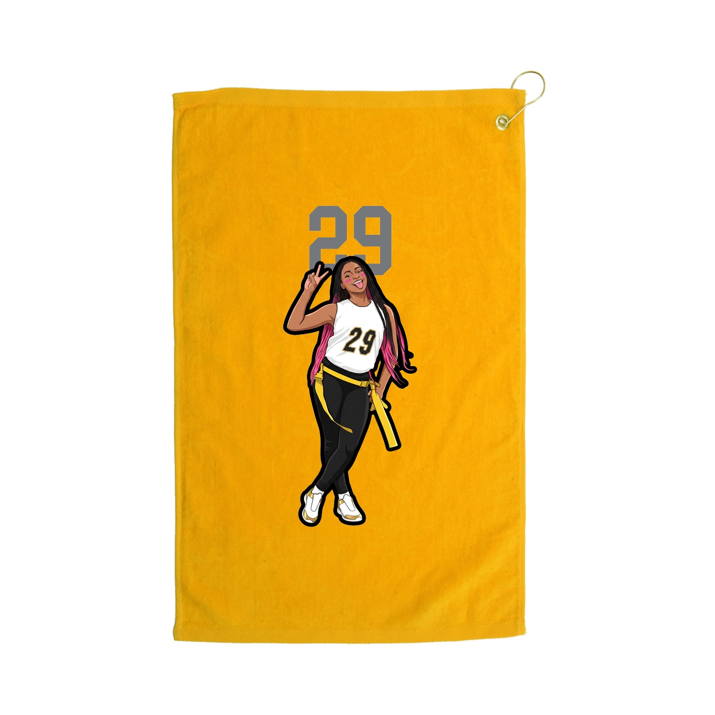 Terry Velour Golf Towel