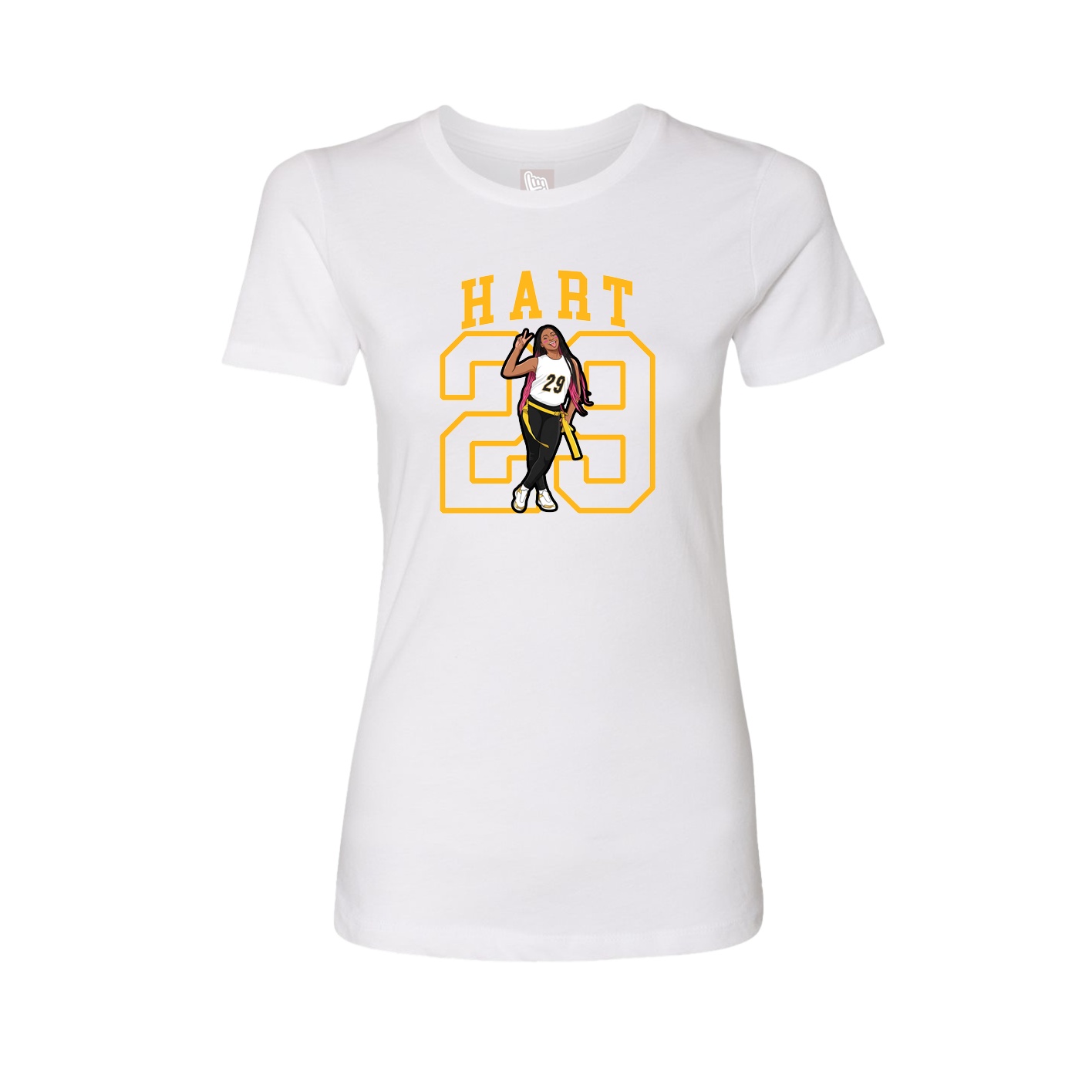 Fitted Women's Tee — Shirsey in White