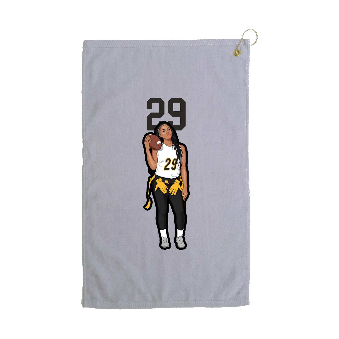 Terry Velour Golf Towel