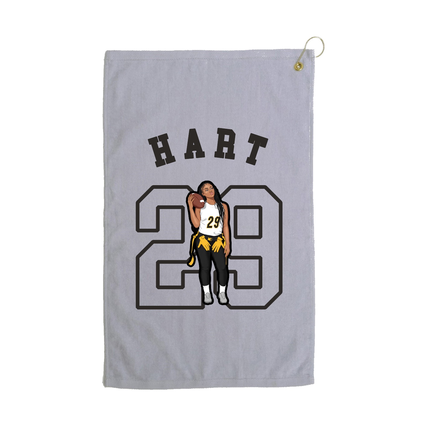 Terry Velour Golf Towel