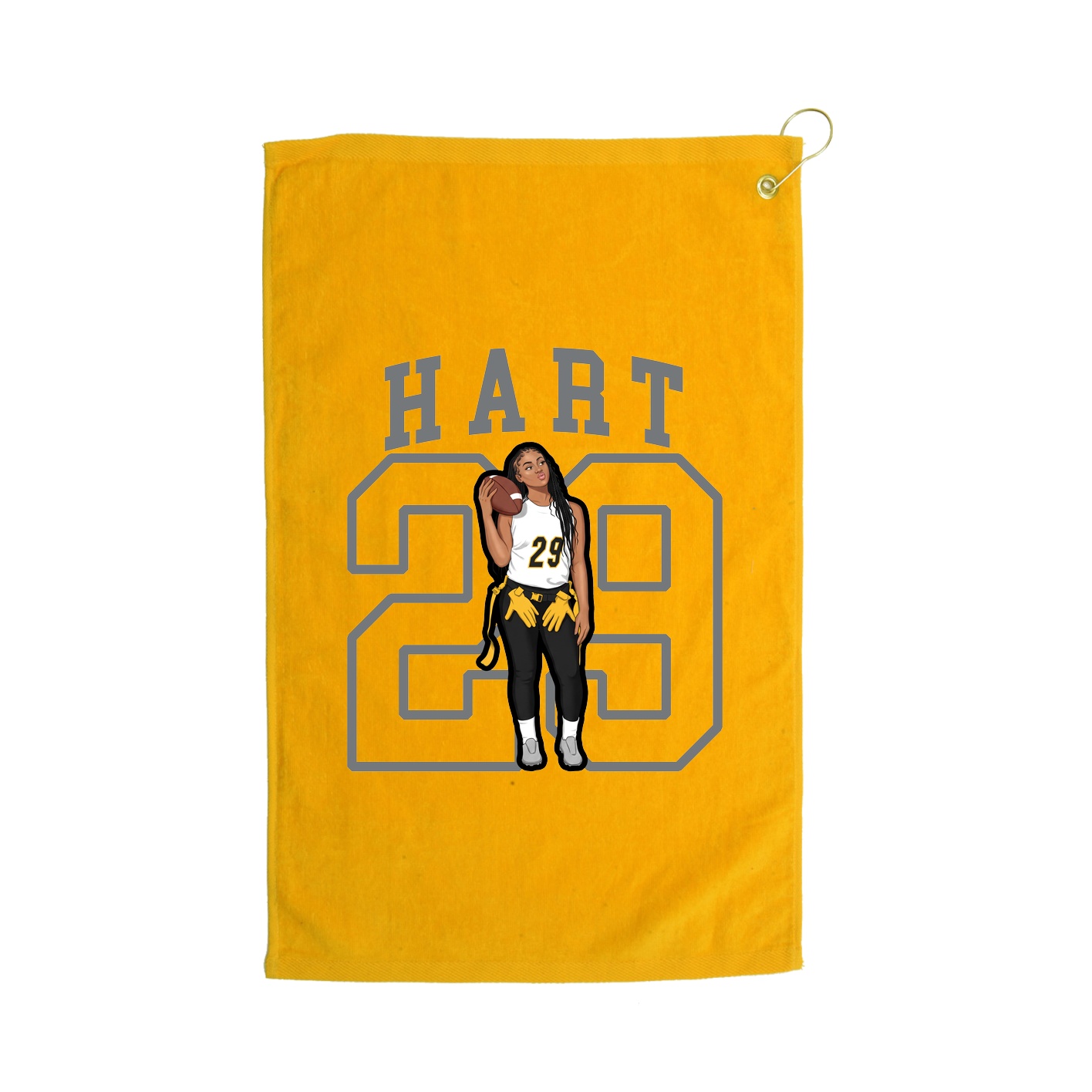 Golf Towel — Shirsey in Gold