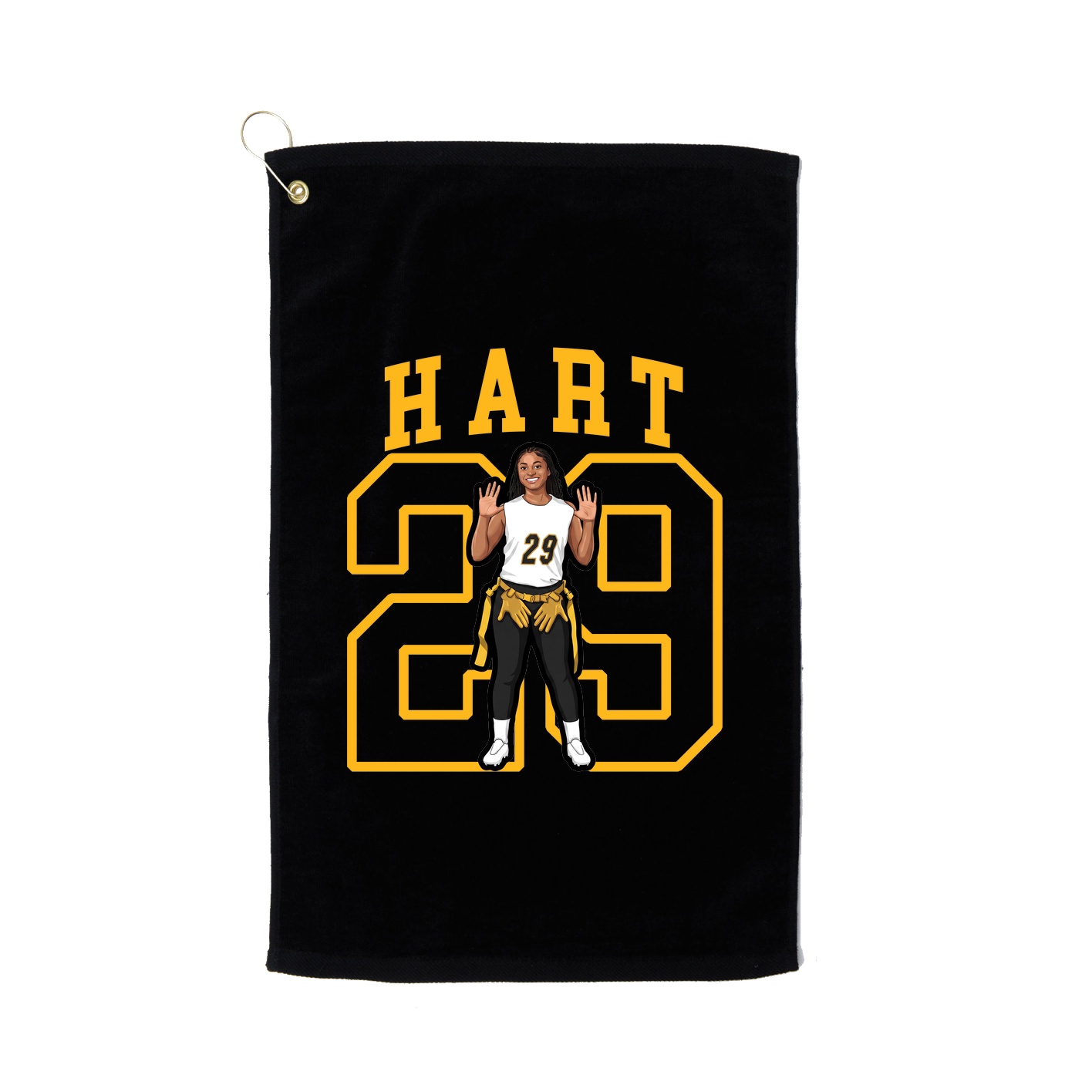 Golf Towel — Shirsey in Black