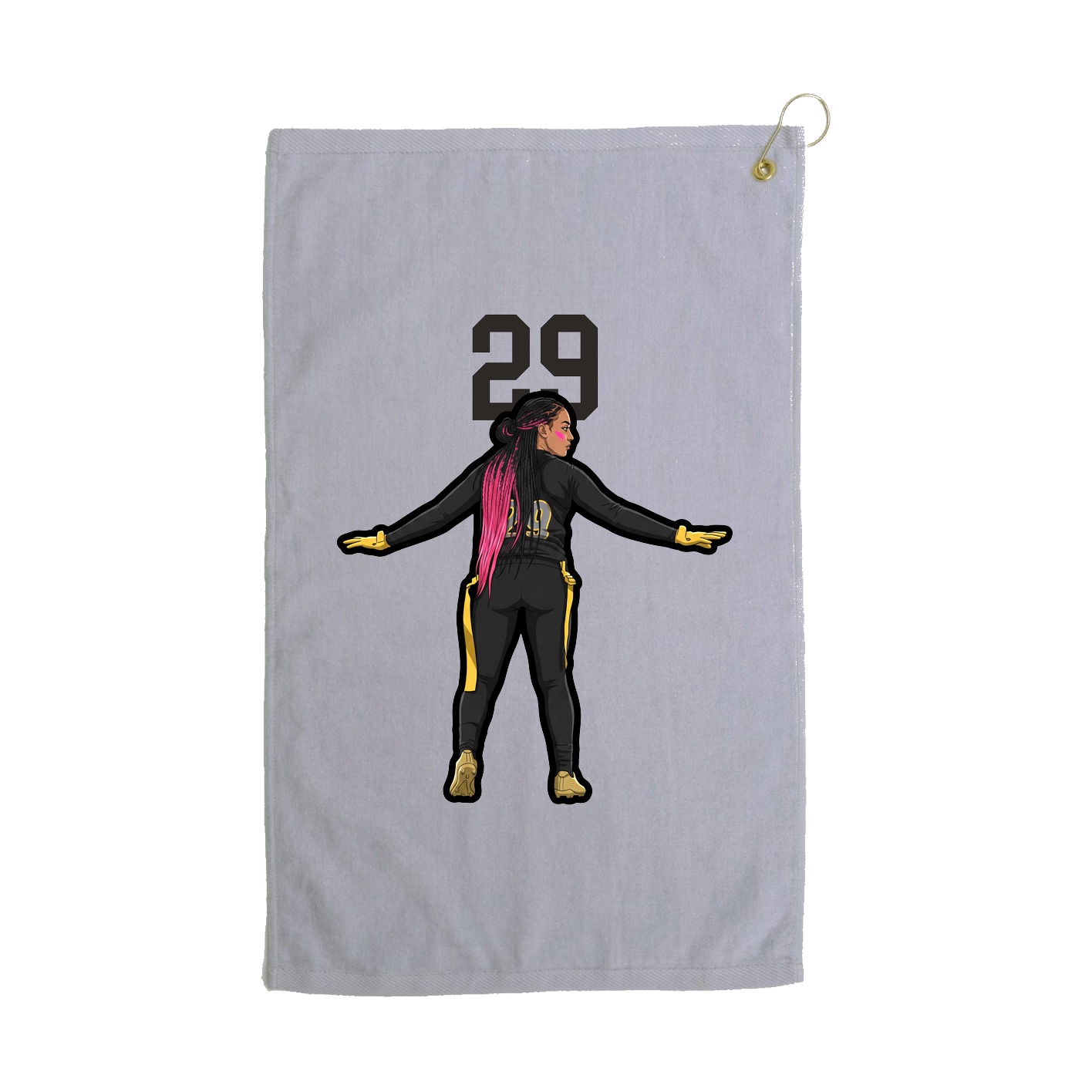 Terry Velour Golf Towel