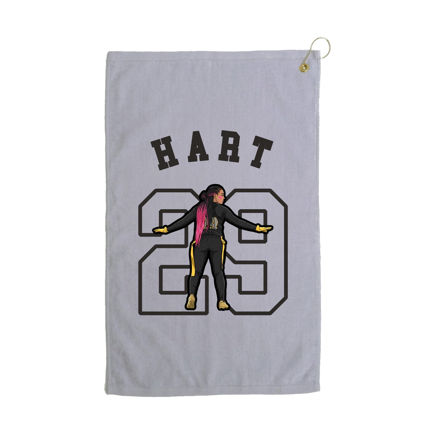 Terry Velour Golf Towel