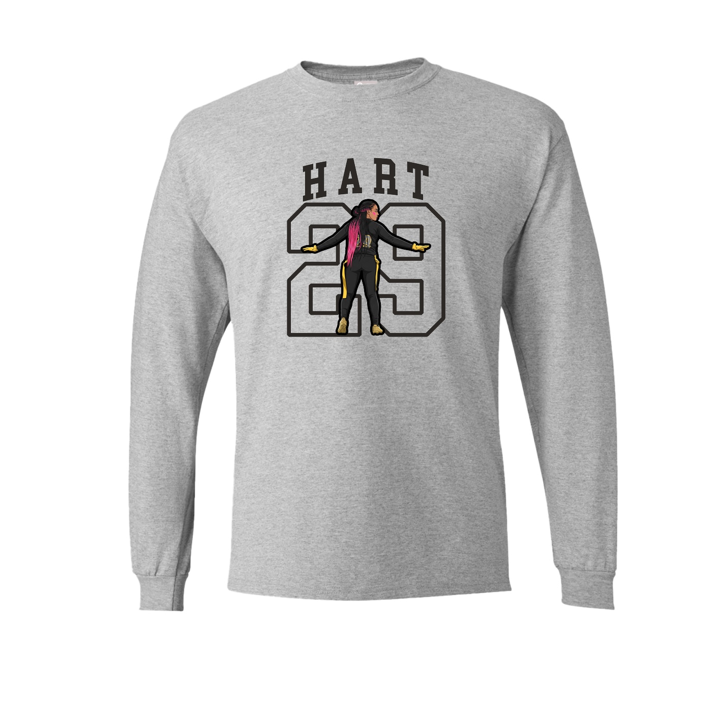 Long Sleeve Tee — Shirsey in Grey