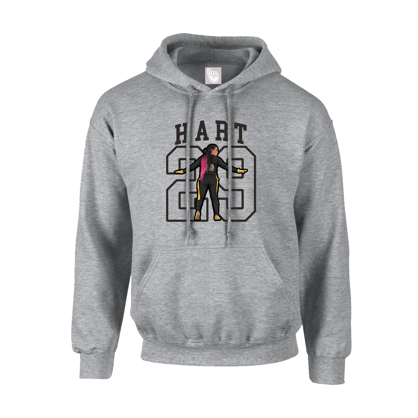 Hoodie — Shirsey in Grey