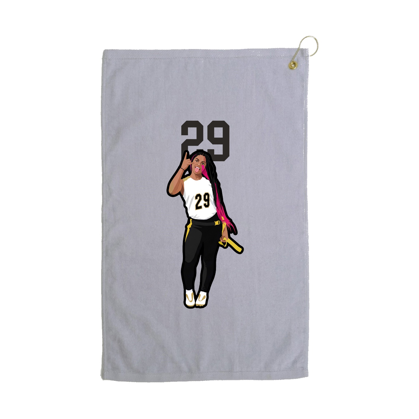 Terry Velour Golf Towel