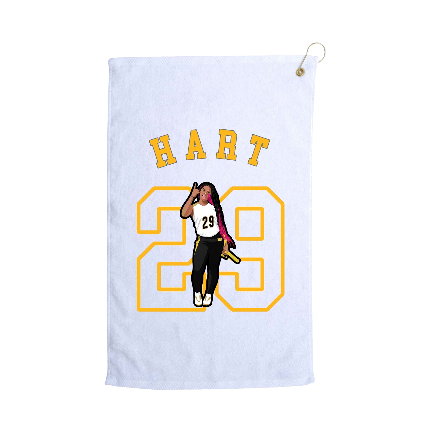 Terry Velour Golf Towel