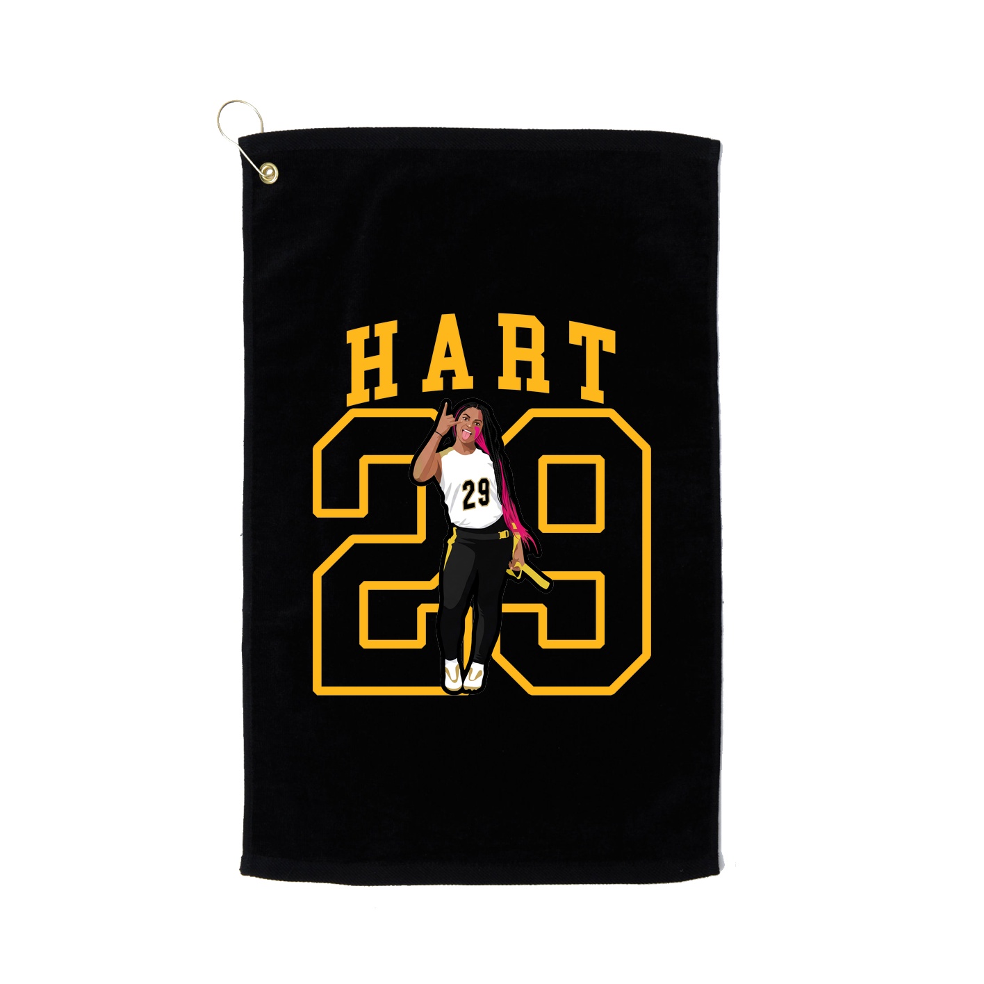 Golf Towel — Shirsey in Black