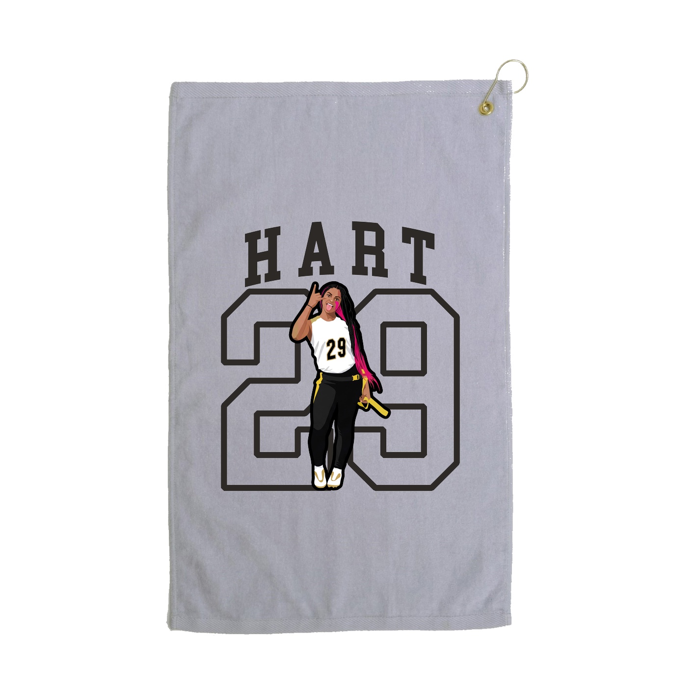 Terry Velour Golf Towel