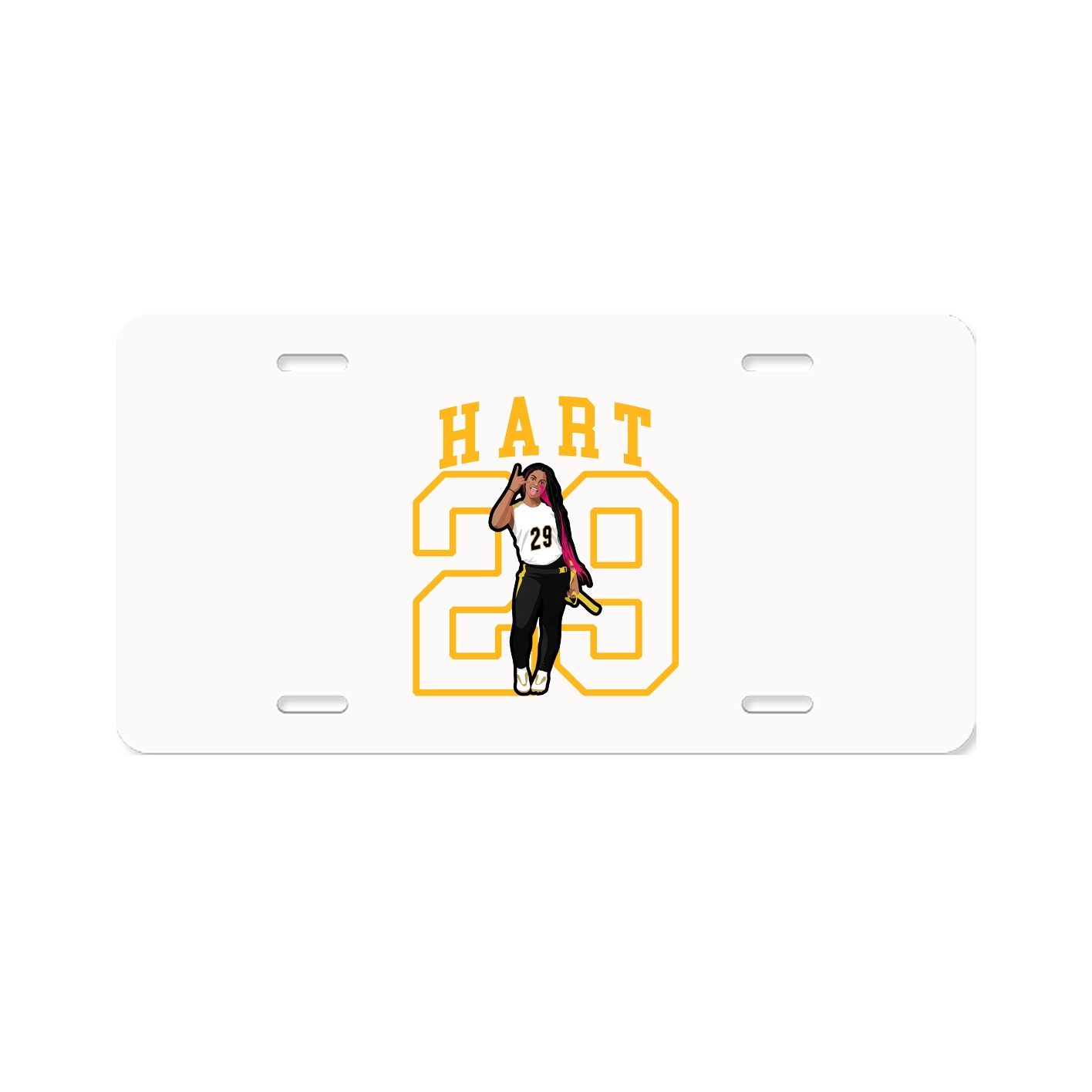 Aluminum License Plate