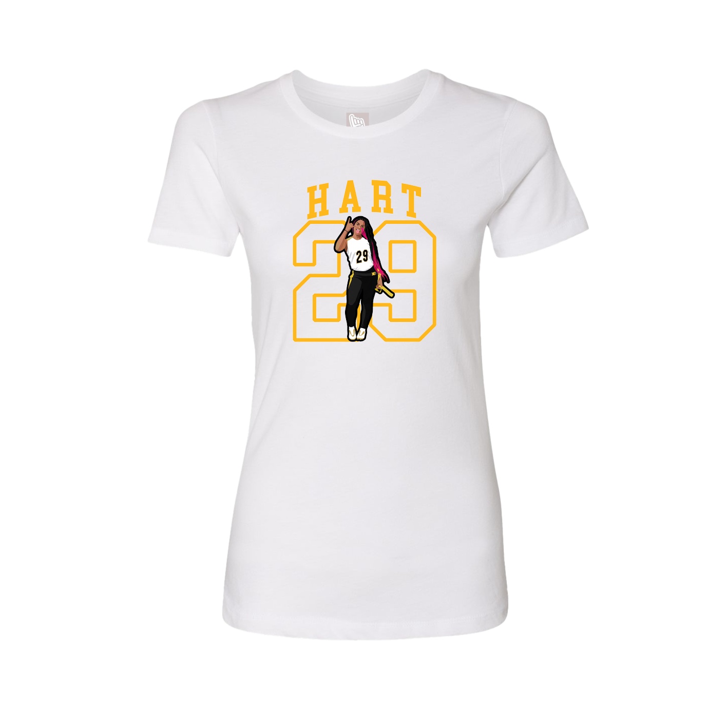 Fitted Women's Tee — Shirsey in White