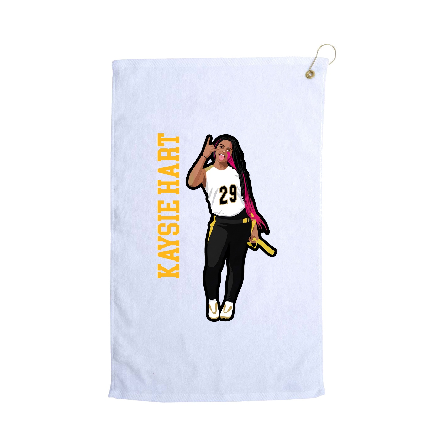 Terry Velour Golf Towel