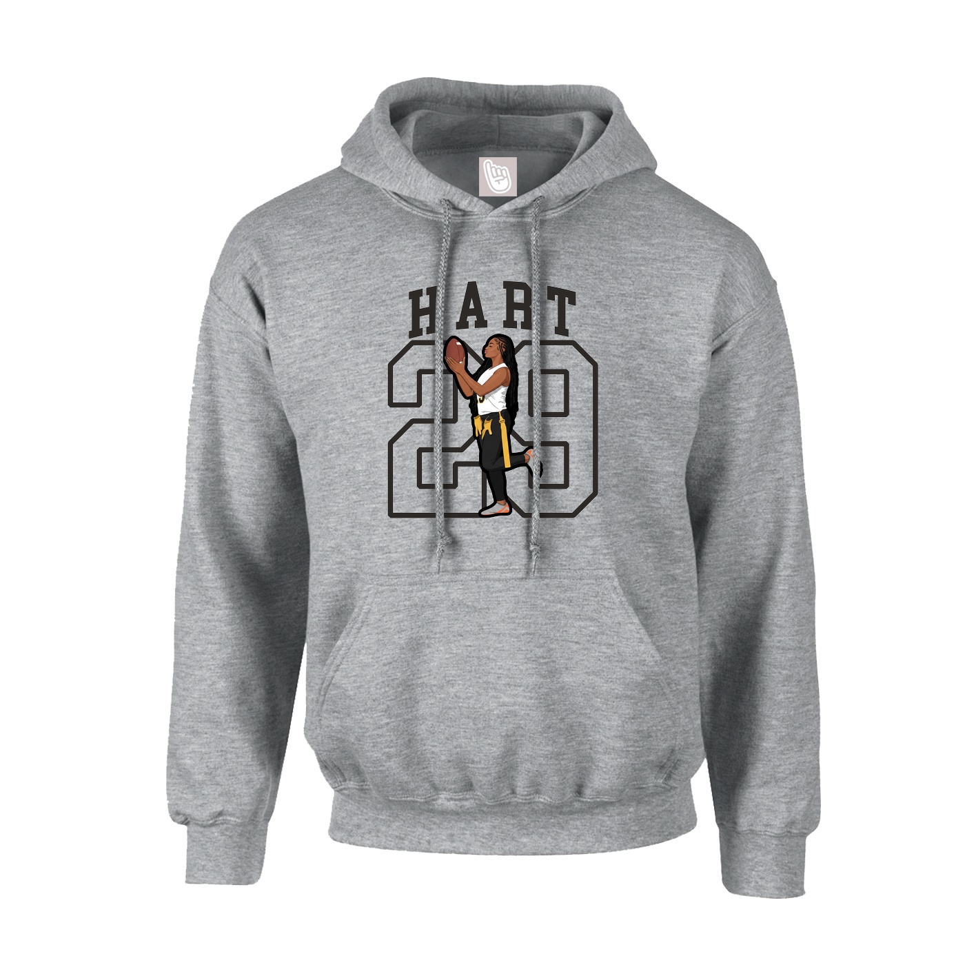 Hoodie — Shirsey in Grey