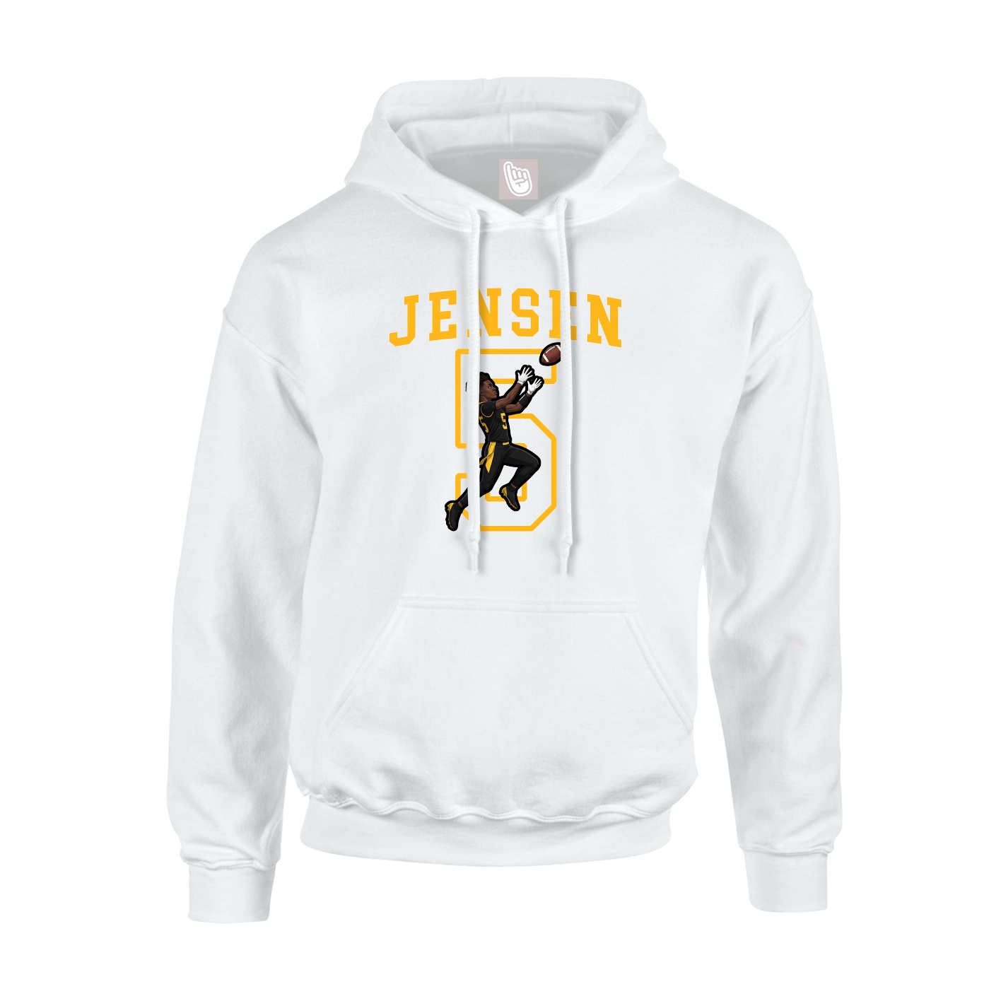 Youth Hoodie — Shirsey in White