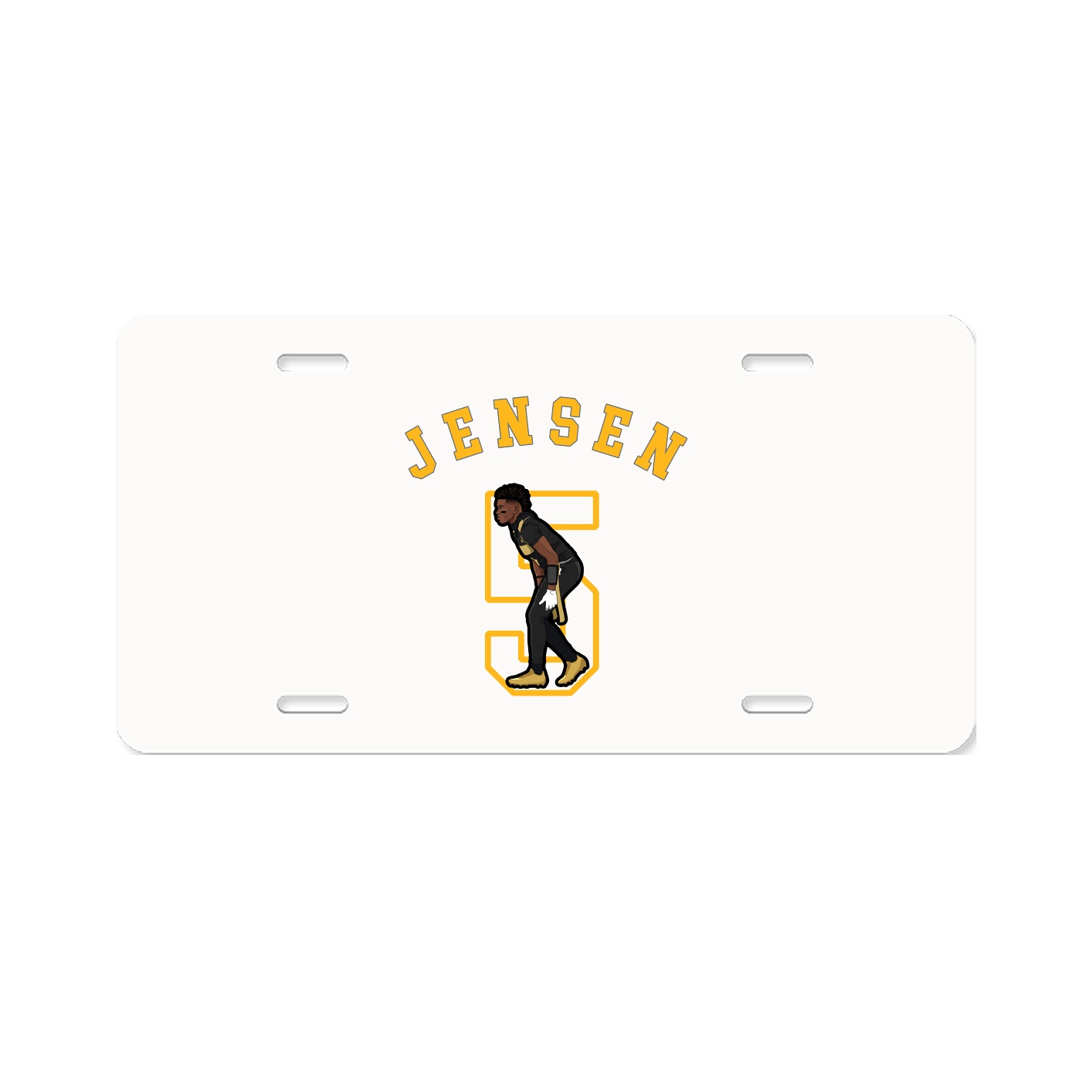 License Plate — Shirsey Arch in Classic