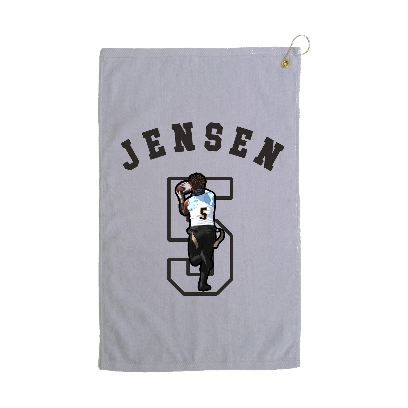 Golf Towel — Shirsey Arch in Grey