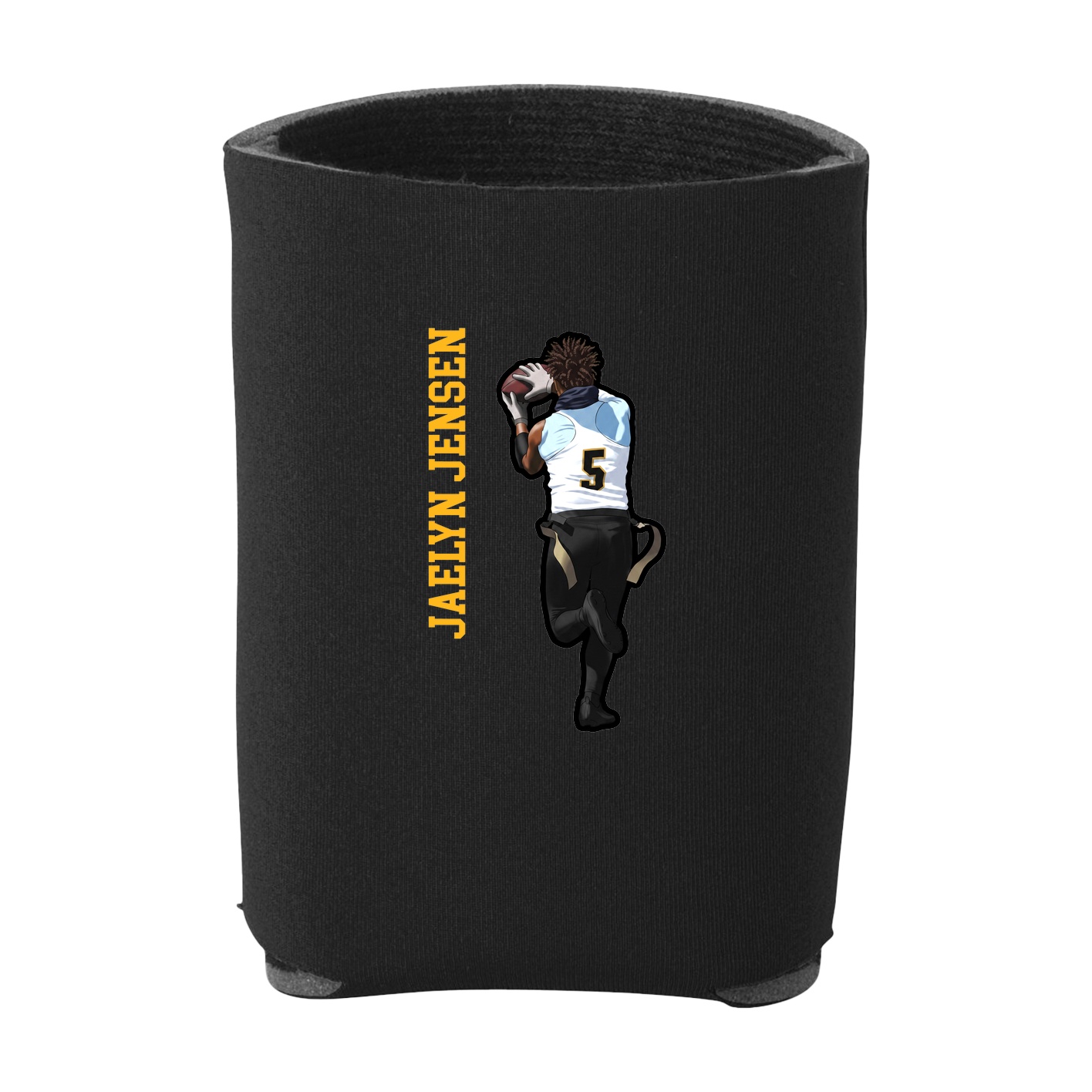 Can Holder — Name Vertical in Black