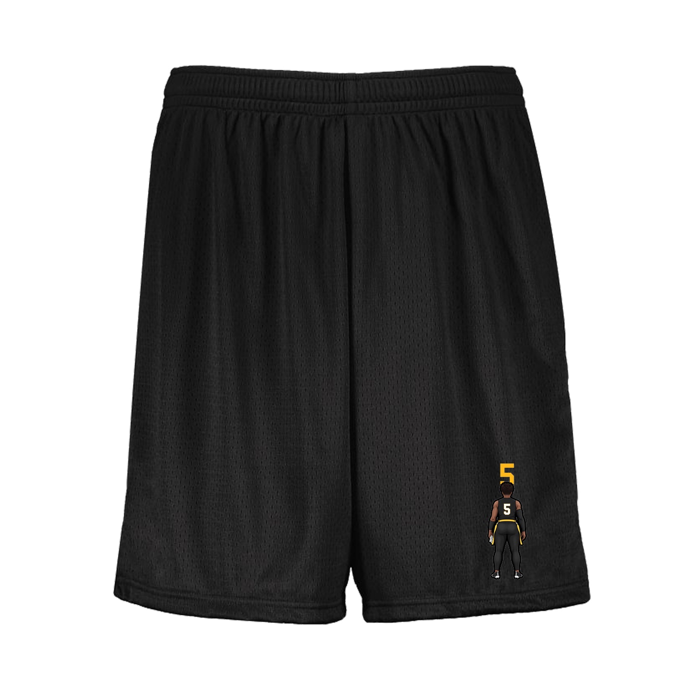 Shorts — Number Top in Black