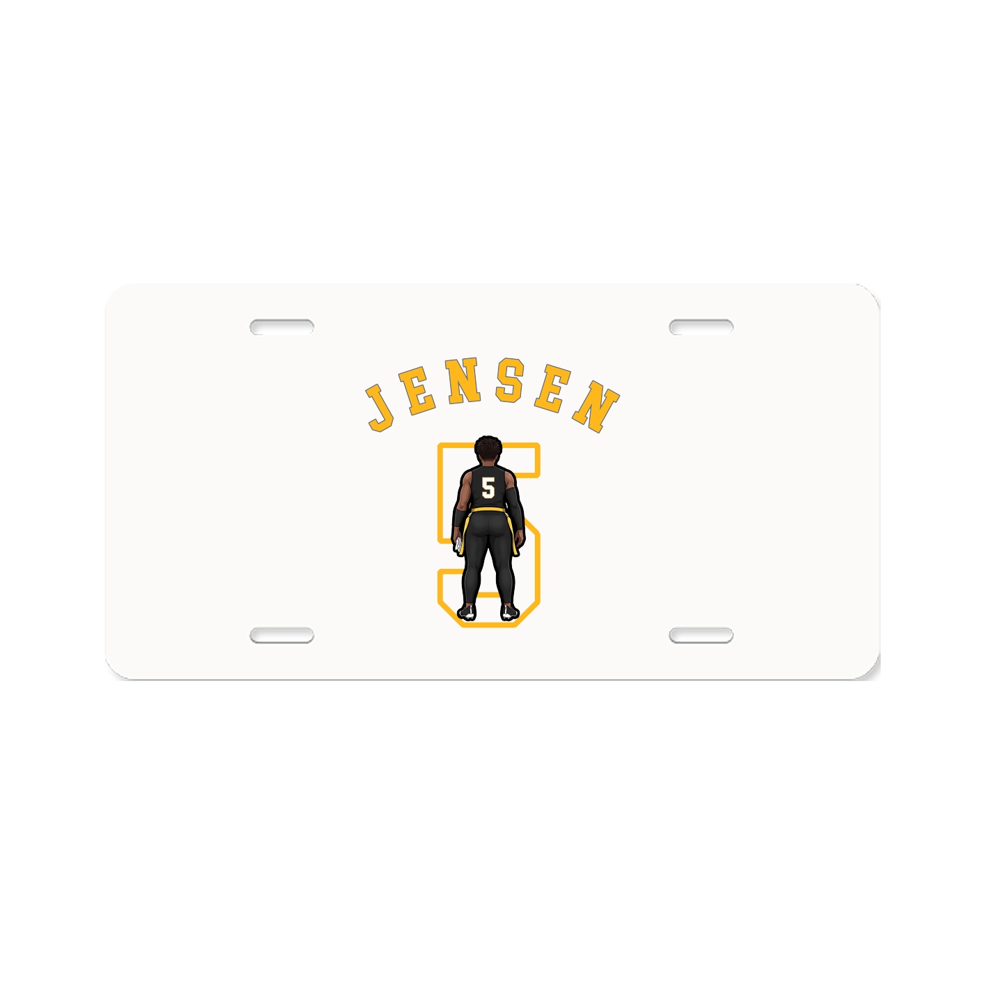 License Plate — Shirsey Arch in Classic