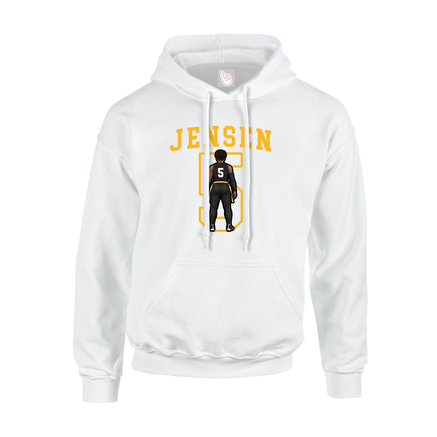 Youth Hoodie — Shirsey in White