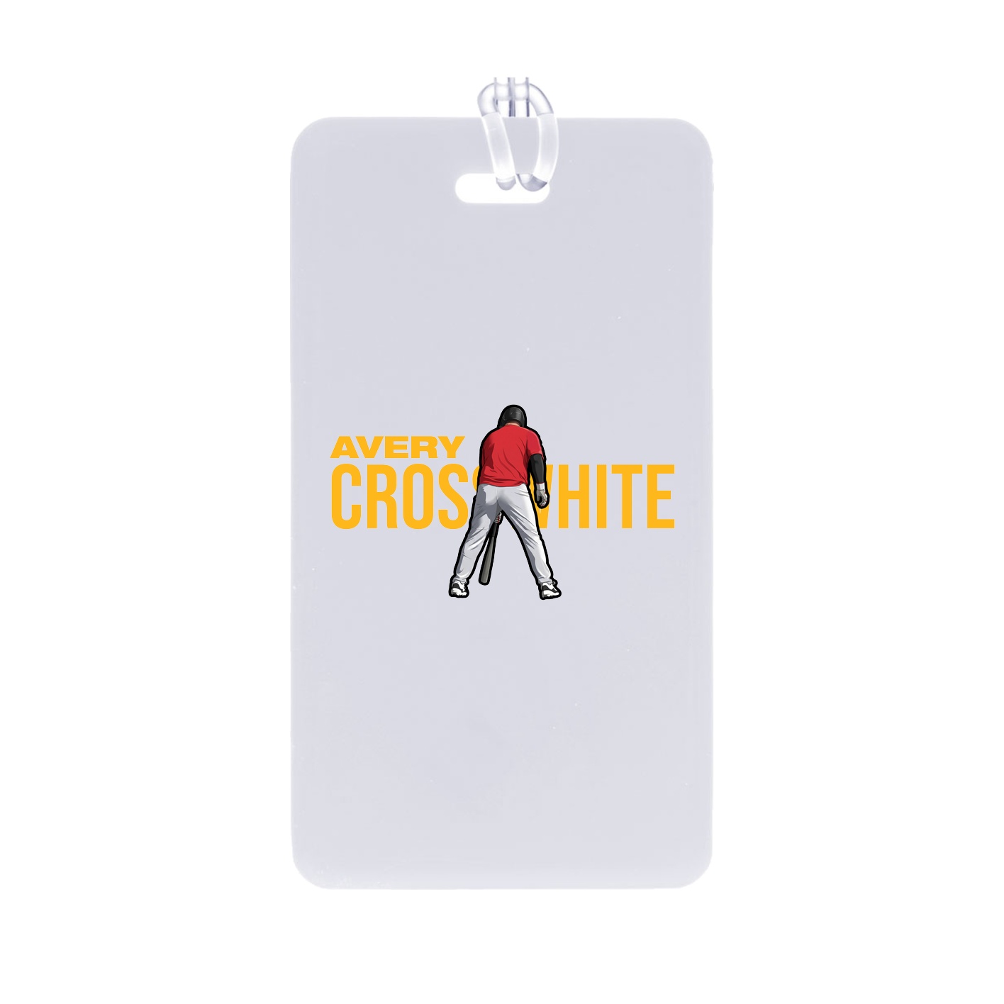 Bag Tag — Player Name in Classic