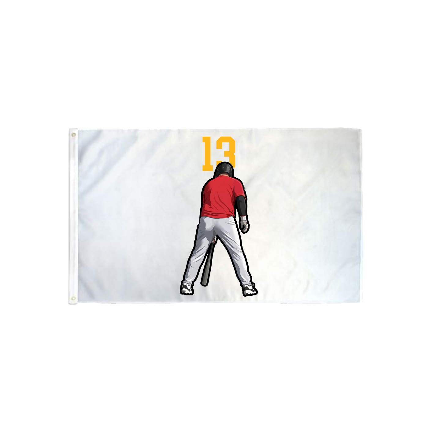 3x5 Flag — Number Top in Classic