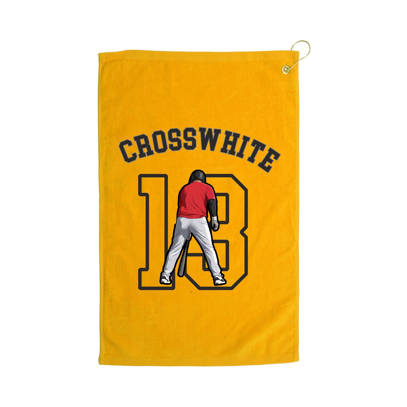 Golf Towel — Shirsey Arch in Gold