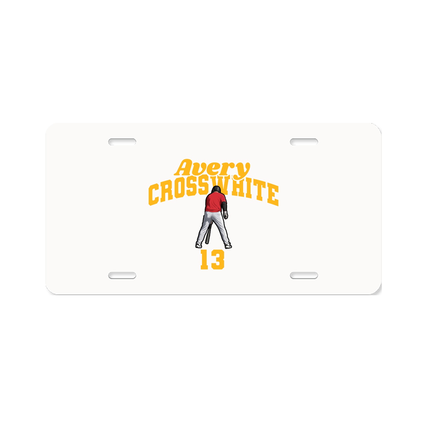 License Plate — Signature Arch in Classic