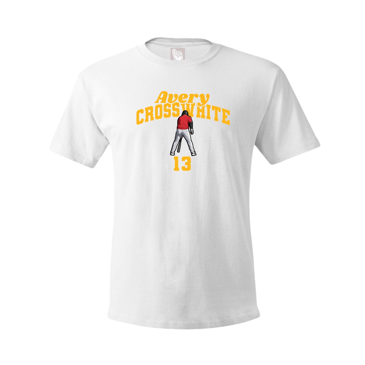 Tee — Signature Arch in White