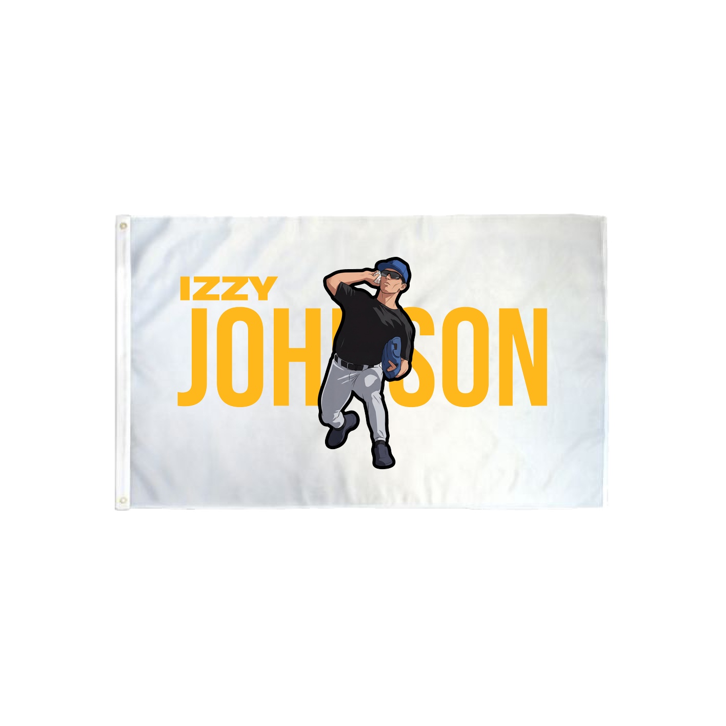 3x5 Flag — Player Name in Classic
