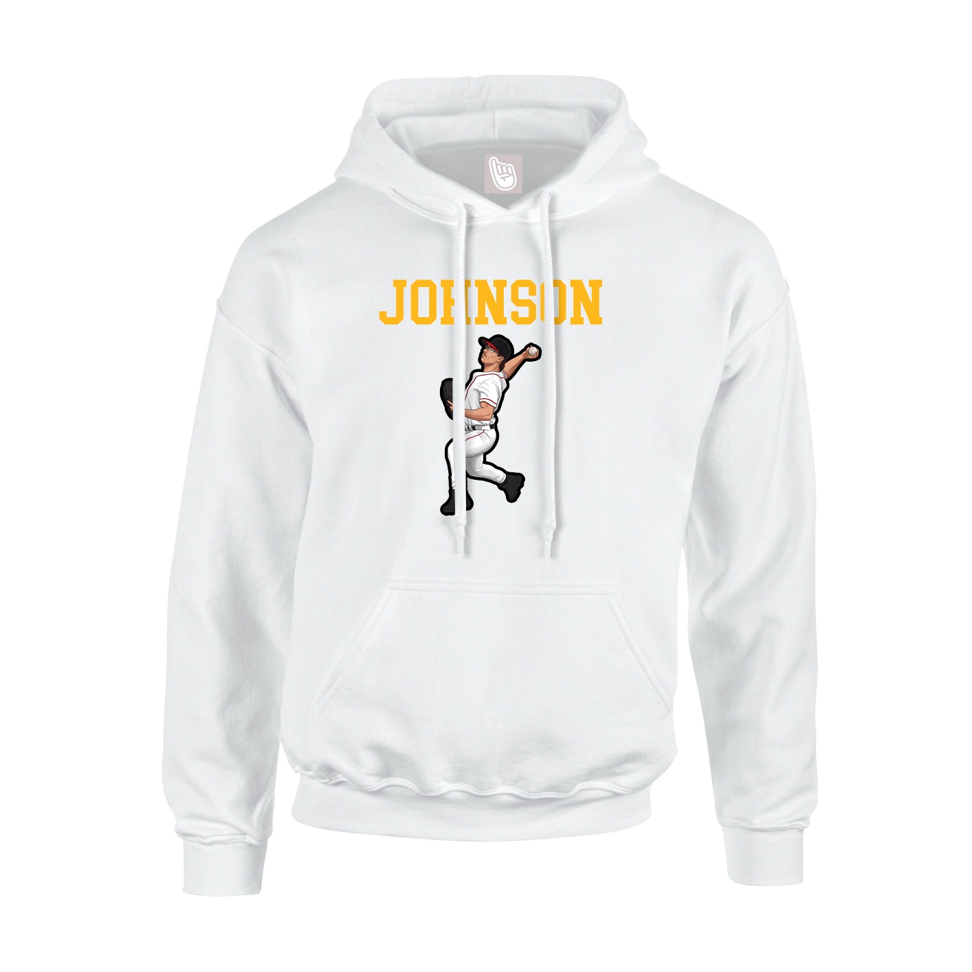 Youth Hoodie — Shirsey in White