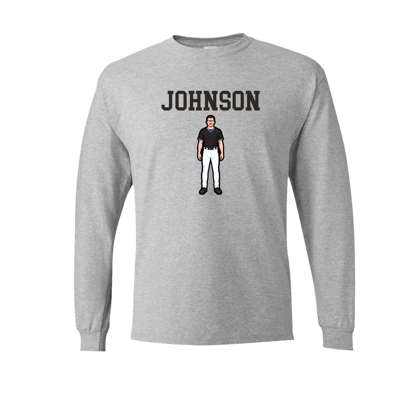 Long Sleeve Tee — Shirsey in Grey
