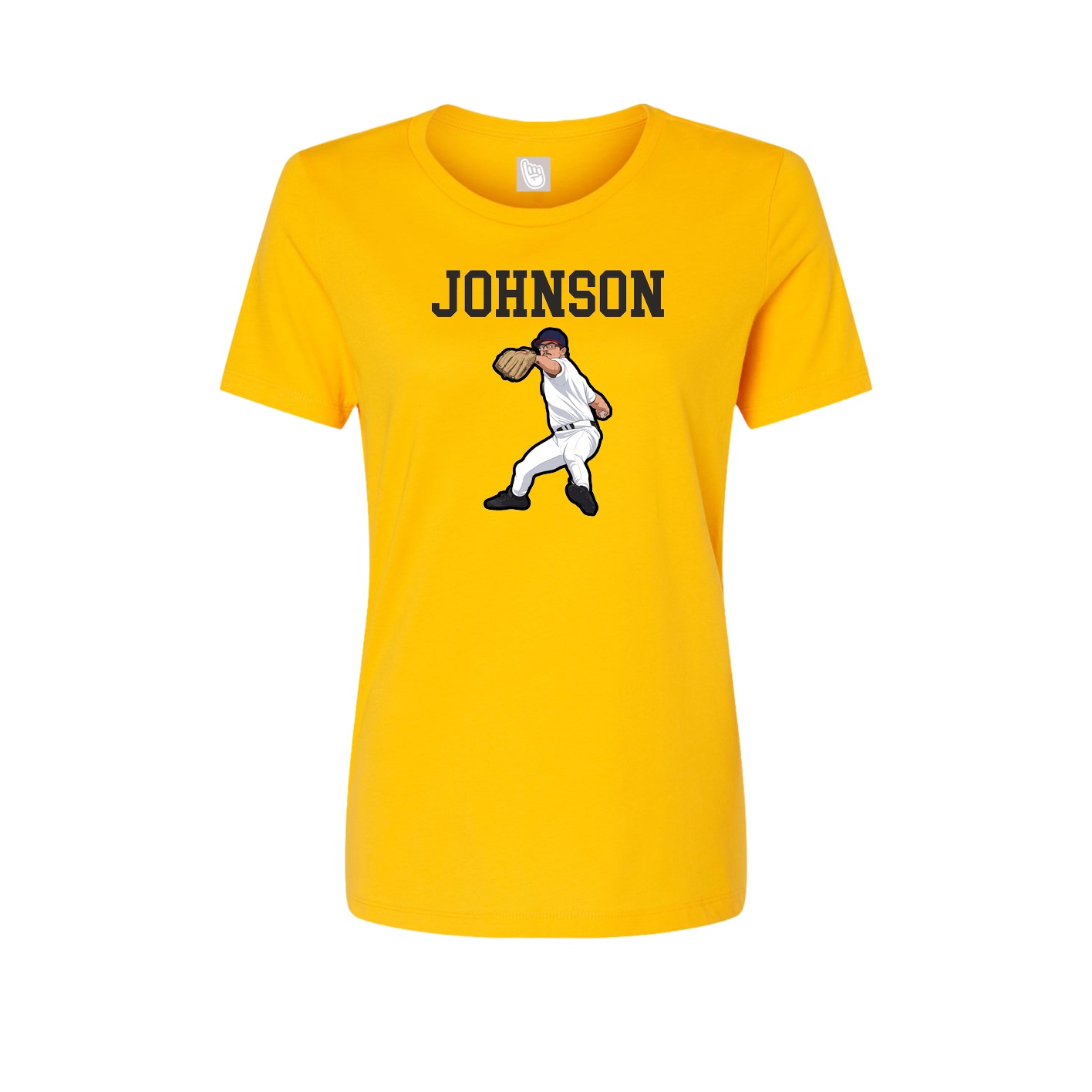 Fitted Women's Tee — Shirsey in Gold