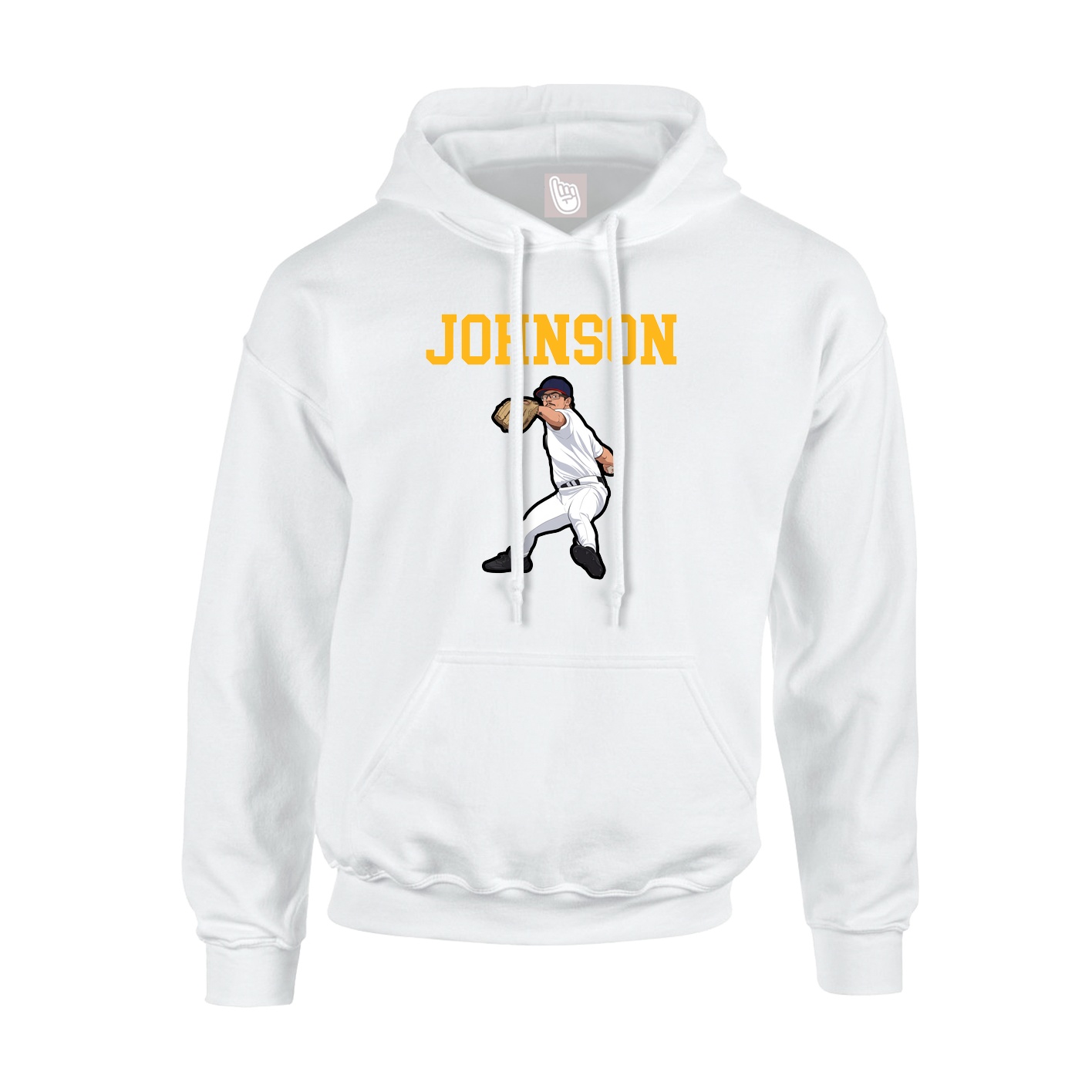 Youth Hoodie — Shirsey in White